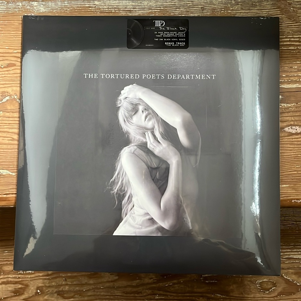 Taylor Swift The Tortured Poets Department - The Black Dog Vinyl